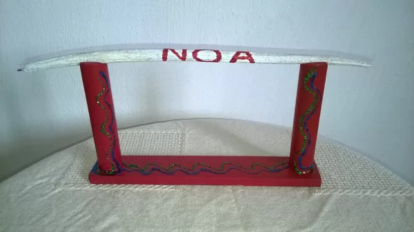 Caneta personalizada em vagem de árvore
