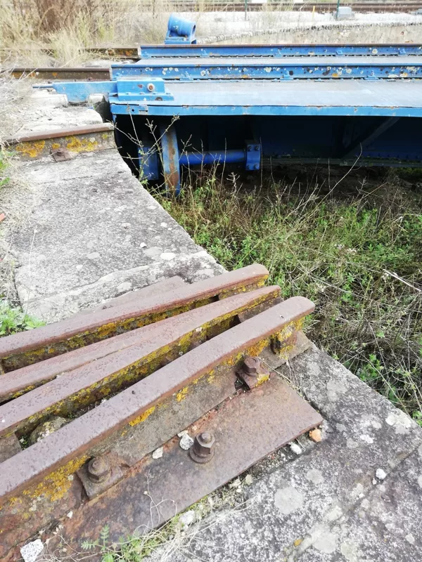Velho dispositivo ferroviário